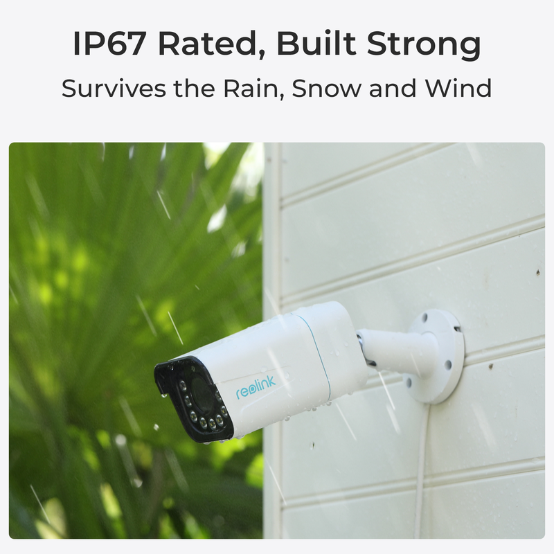 Reolink P430 (RLC-811A) 4K Outdoor Cam PoE White - 5398337