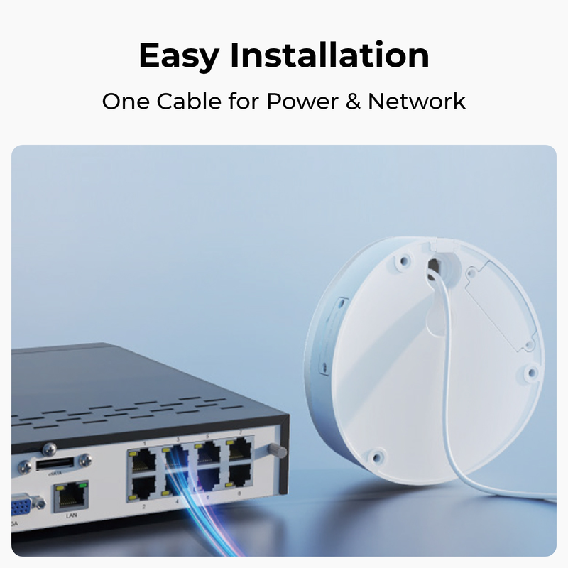 Reolink P324 RLC-520A Outdoor PoE IP Cam White - 5398374