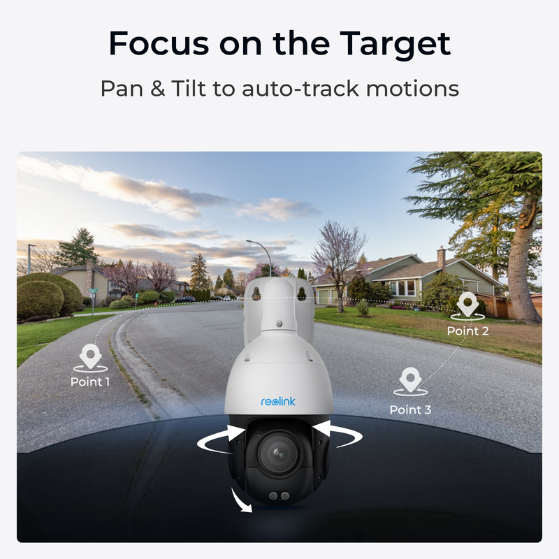 Reolink P850 (RLC-823S2) 4K PoE Cam 360° White - 5398424