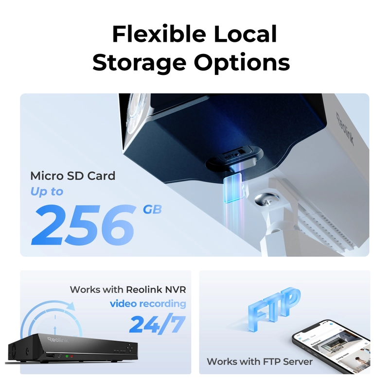 Reolink Duo 3 PoE Outdoor Cam Super HD White - 5398428