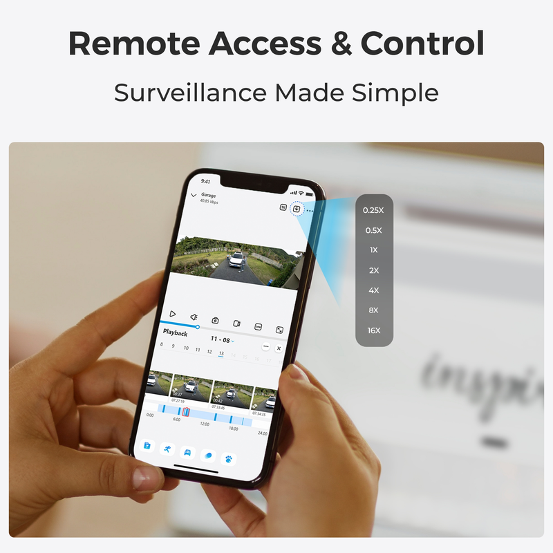 Reolink Duo 3 PoE Outdoor Cam Super HD White - 5398428