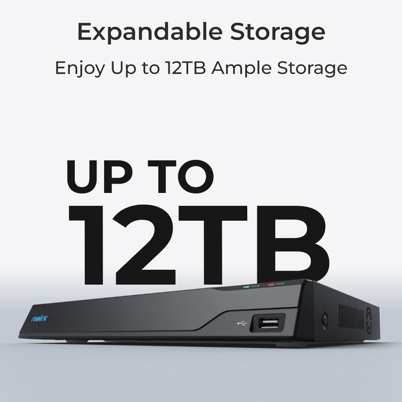 Reolink NVS16 (RLN16-410) 16-Channel PoE NVR Black - 5398655