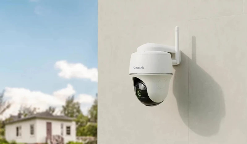 Reolonk Argus PT Lite Battery Outdoor Cam Wi-Fi White - 5398780