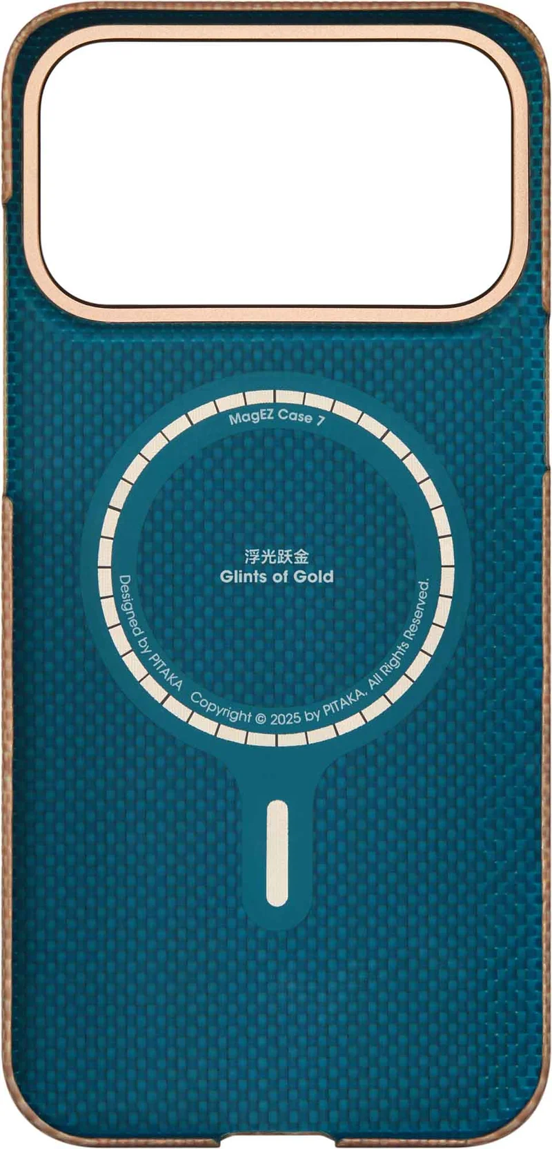 Pitaka Edge MagSafe Case iPhone 17 Golden Glint - 5436801