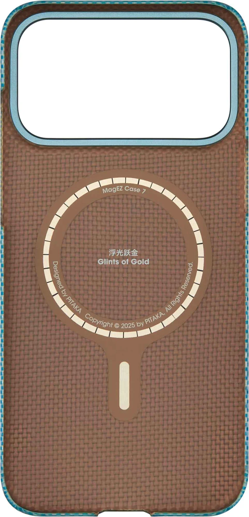 Pitaka Edge MagSafe Case iPhone Air Lucid Blue - 5436804