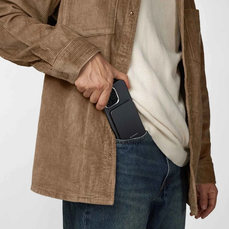 Pitaka MagSafe Qi2 Powerbank 5.000mAh Black/Grey - 5541761