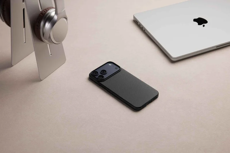 Pitaka Edge MagSafe Case iPhone 17 Pro Max Black/Grey - 5541814