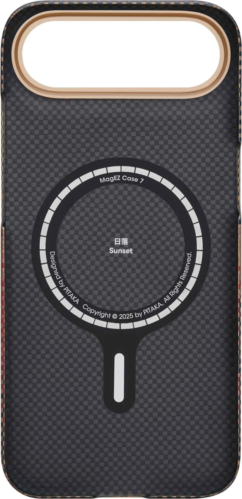 Pitaka Edge MagSafe Case iPhone Air Sunset - 5541816