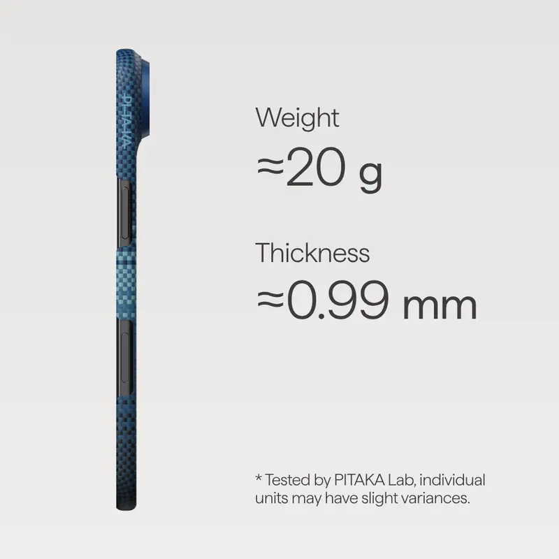 Pitaka Edge MagSafe Case iPhone Air Moonrise - 5541820