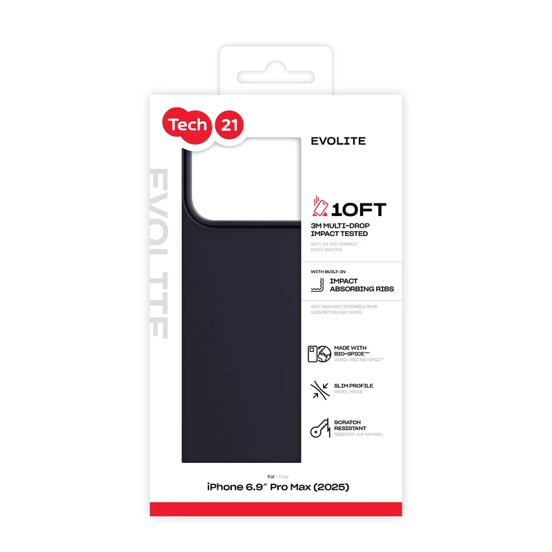 Tech21 Evo Lite Apple iPhone 17 Pro Max Black - 5960740