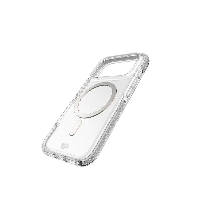 Tech21 Evo Crystal MagSafe Apple iPhone 18 Pro/17 Pro Clear/Silver - 5960810