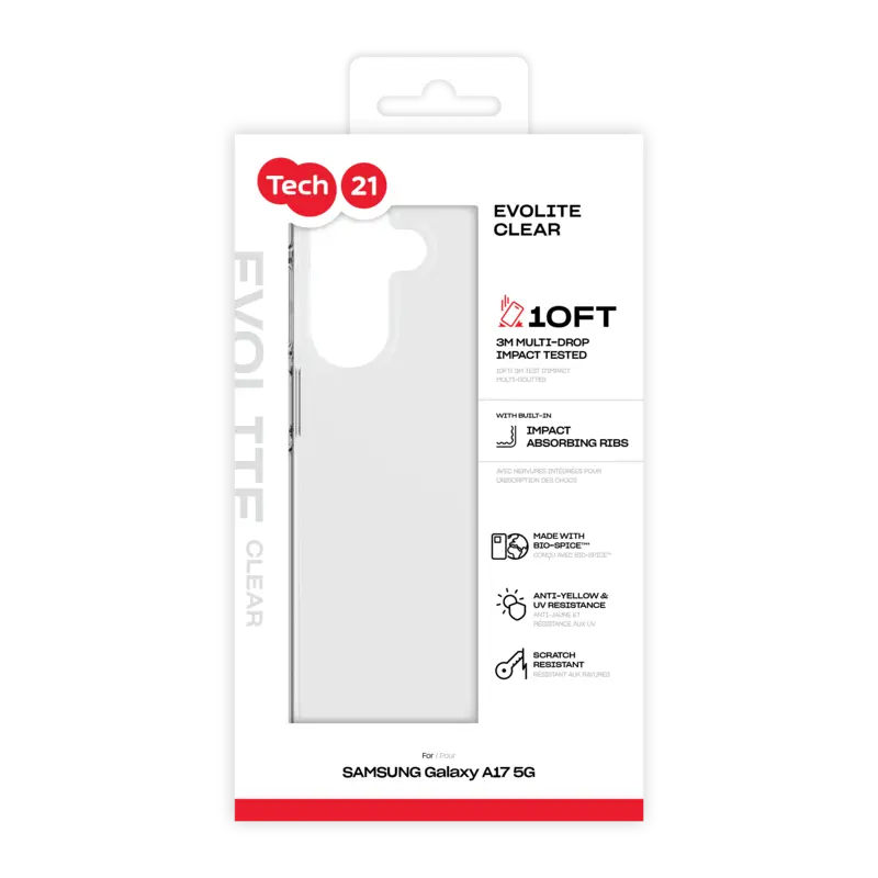 Tech21 Evo Lite Samsung Galaxy A17 5G Clear - 5960944