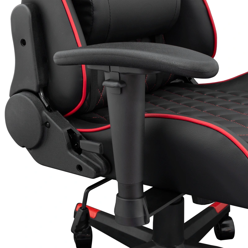 White Shark RACER TWO Gaming Chair 120kg Black/Red - 7326646