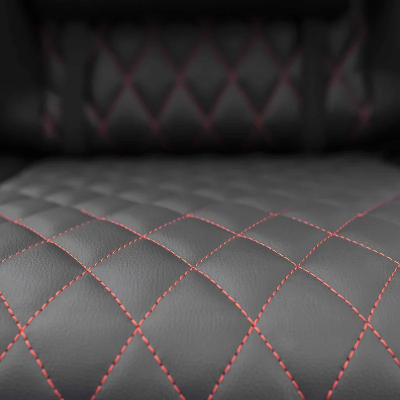 White Shark RACER TWO Gaming Chair 120kg Black/Red - 7326646