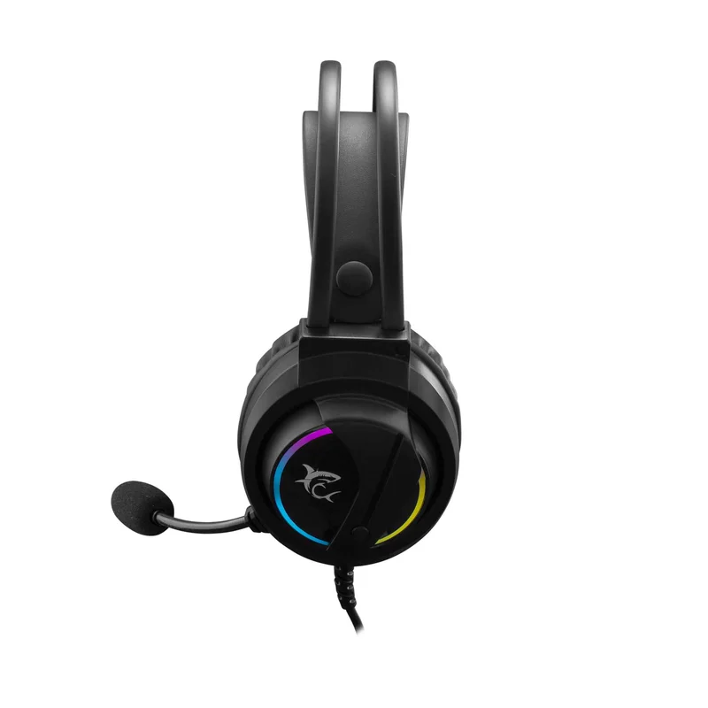 White Shark WOLF On-Ear Gaming Headset Black - 7326739