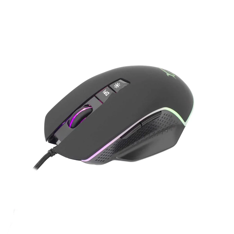 White Shark GARETH Gaming Mice 7D 6.400dpi Black - 7326896
