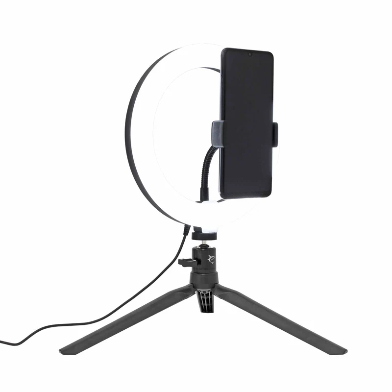 White Shark MOONLIGHT USB LED Ring Stand 20cm - 7326938