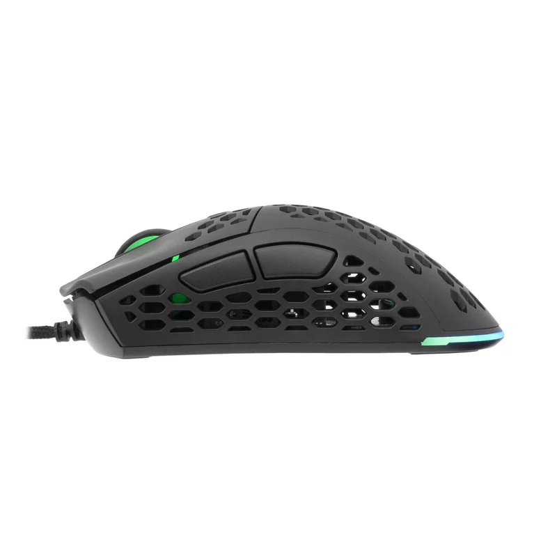 White Shark Premium SHURIKEN Gaming Mice 6D 19.000dpi Black - 7326971