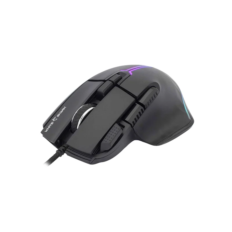 White Shark MARROK Gaming Mice 9D 12.000dpi Black - 7327116