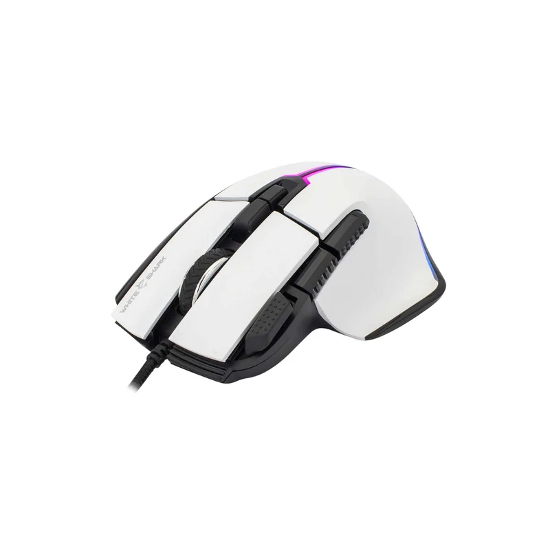 White Shark MARROK Gaming Mice 9D 12.000dpi White - 7327117