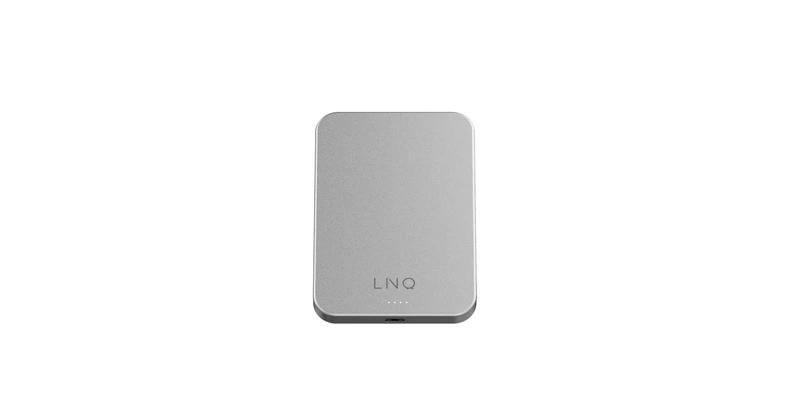 Linq Magnetic Wireless Power Bank 15W/5.000mAh Silver - 7462276