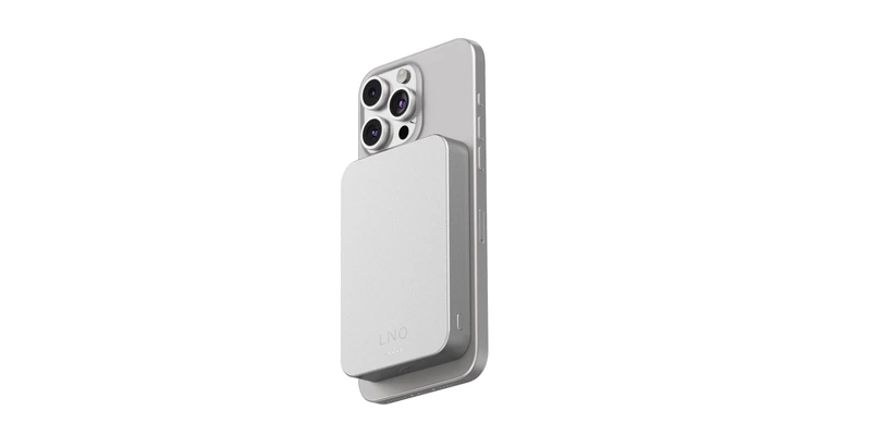 Linq Magnetic Wireless Power Bank 15W/10.000mAh Silver - 7462277