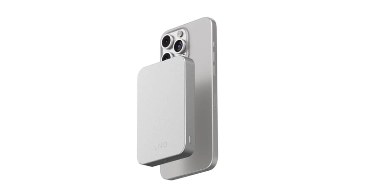 Linq Magnetic Wireless Power Bank 15W/10.000mAh Silver - 7462277