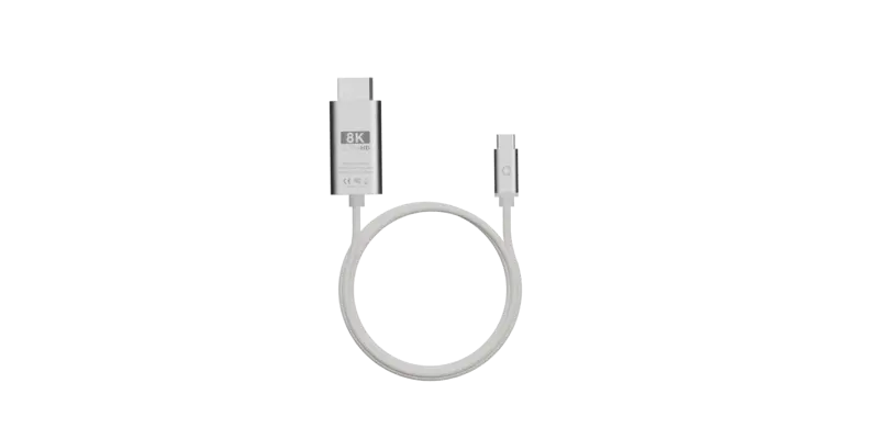 Linq USB-C/Displayport 8K/60Hz cable 2m Black - 7462281