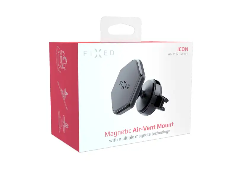 FIXED Icon Magnetic Airvent Car Mount Black - 8009546