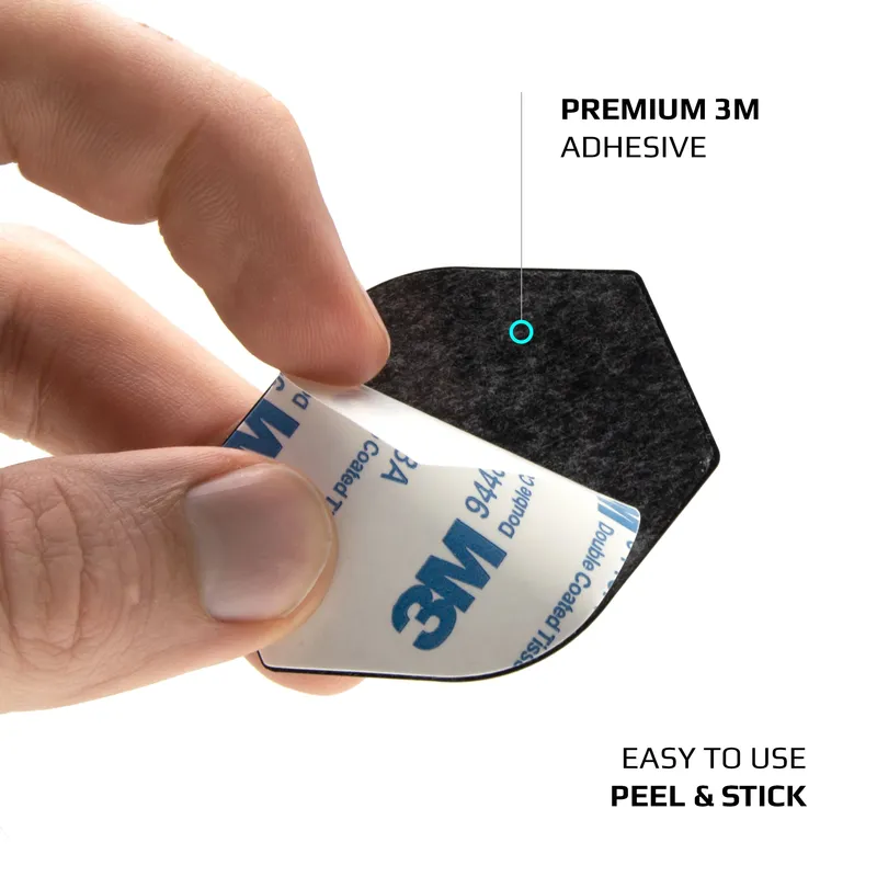 FIXED Icon Metal Phone holder plates 3M SET Black - 8010815