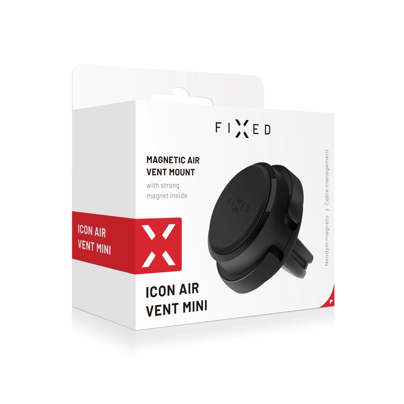 FIXED Icon Mini Magnetic Airvent Car Mount Black - 8011095