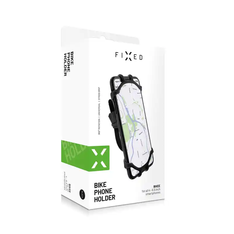 FIXED Bikee Silicone Smartphone Bike Mount Black - 8011203