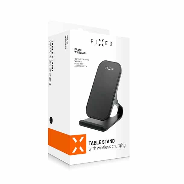 FIXED Frame 15W Wireless Charging Stand Black - 8011424