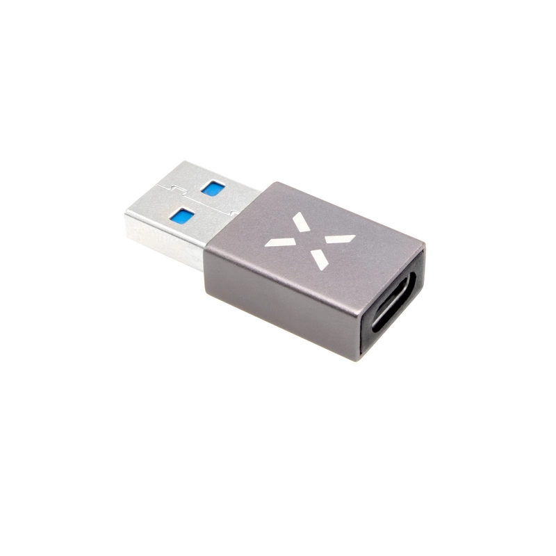 FIXED LINK USB-A Male to USB-C Female adapter Grey - 8011750