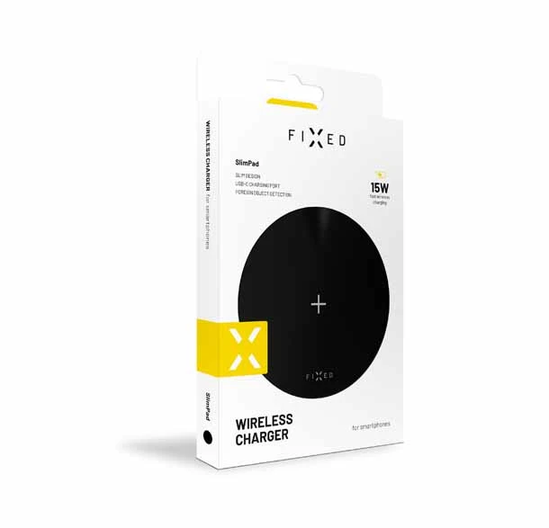 FIXED SlimPad 15W Wireless Charging Pad Black - 8012813