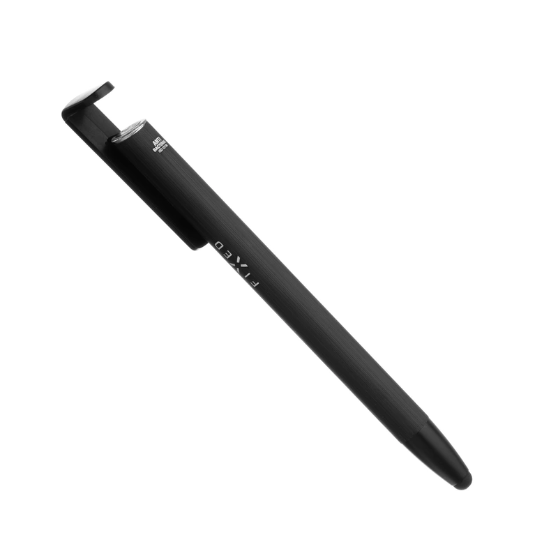 FIXED 3in1 Stylus Pen-Classic pen-Stand function Black - 8012923