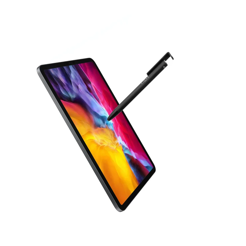 FIXED 3in1 Stylus Pen-Classic pen-Stand function Black - 8012923