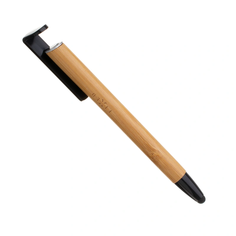 FIXED 3in1 Stylus Pen-Classic pen-Stand function Bamboo - 8012927