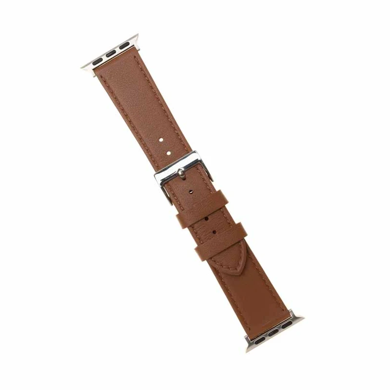 FIXED Leather Strap for Apple Watch 42/44/45/49mm Brown - 8013197