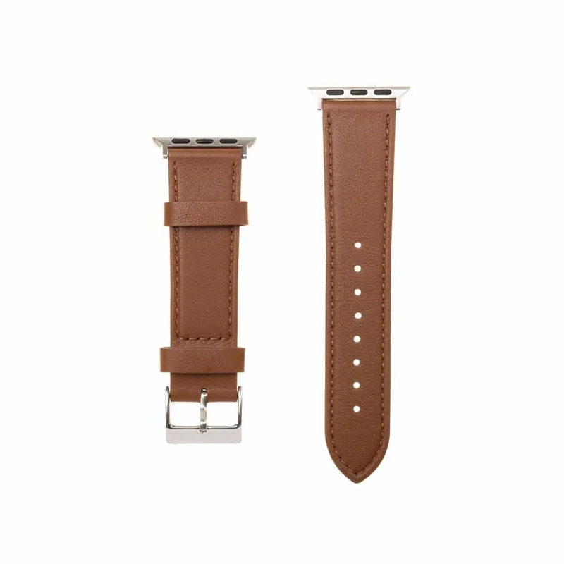 FIXED Leather Strap for Apple Watch 42/44/45/49mm Brown - 8013197