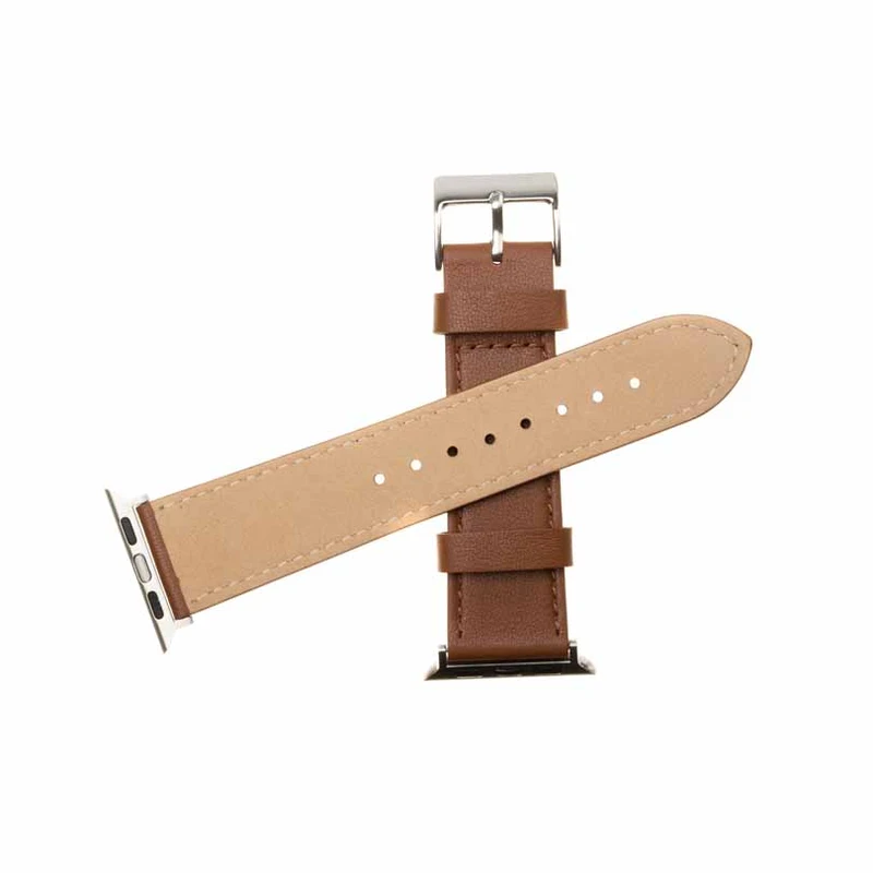 FIXED Leather Strap for Apple Watch 42/44/45/49mm Brown - 8013197