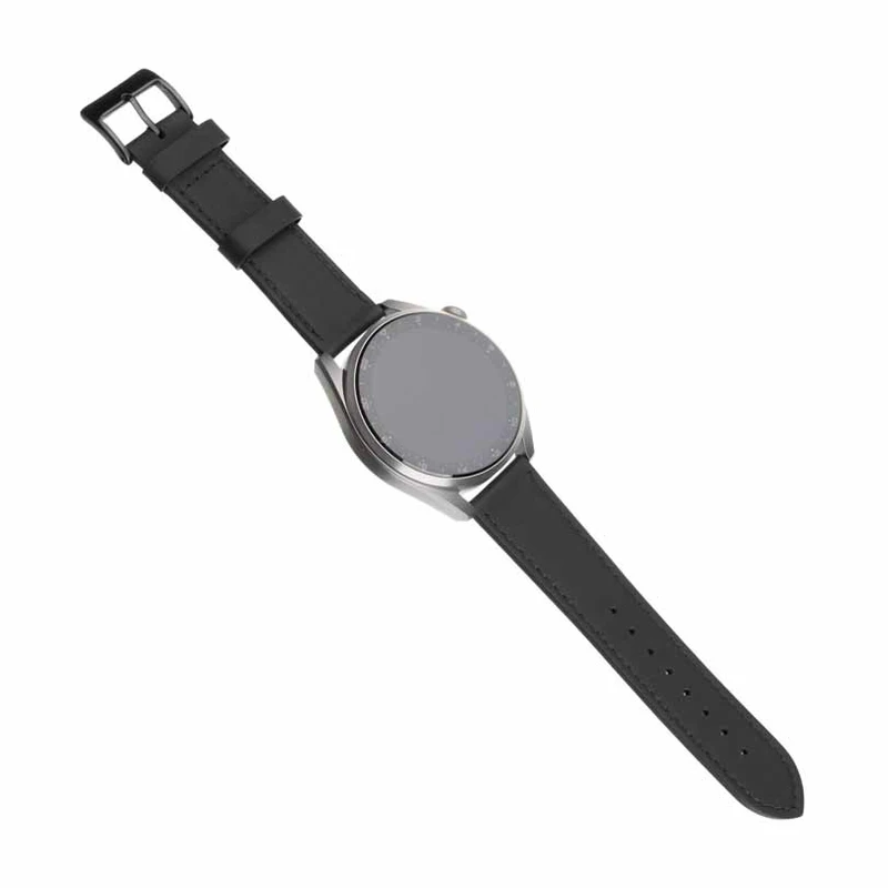 FIXED Leather Strap for Smartwatch Universal 22 mm Black - 8013198