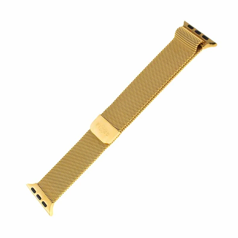 FIXED Mesh Strap for Apple Watch 42/44/45/49mm Gold - 8013334