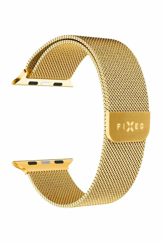 FIXED Mesh Strap for Apple Watch 42/44/45/49mm Gold - 8013334