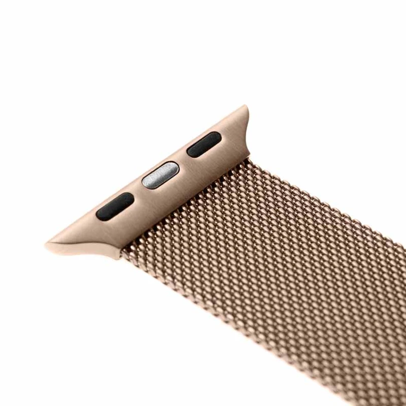 FIXED Mesh Strap for Apple Watch 38/40/41mm Rose Gold - 8013347