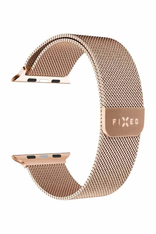 FIXED Mesh Strap for Apple Watch 38/40/41mm Rose Gold - 8013347