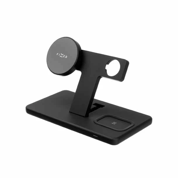FIXED 3in1 30W Wireless Mag Charging station Black - 8013415