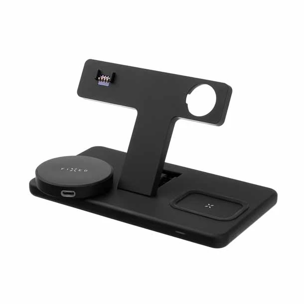 FIXED 3in1 30W Wireless Mag Charging station Black - 8013415