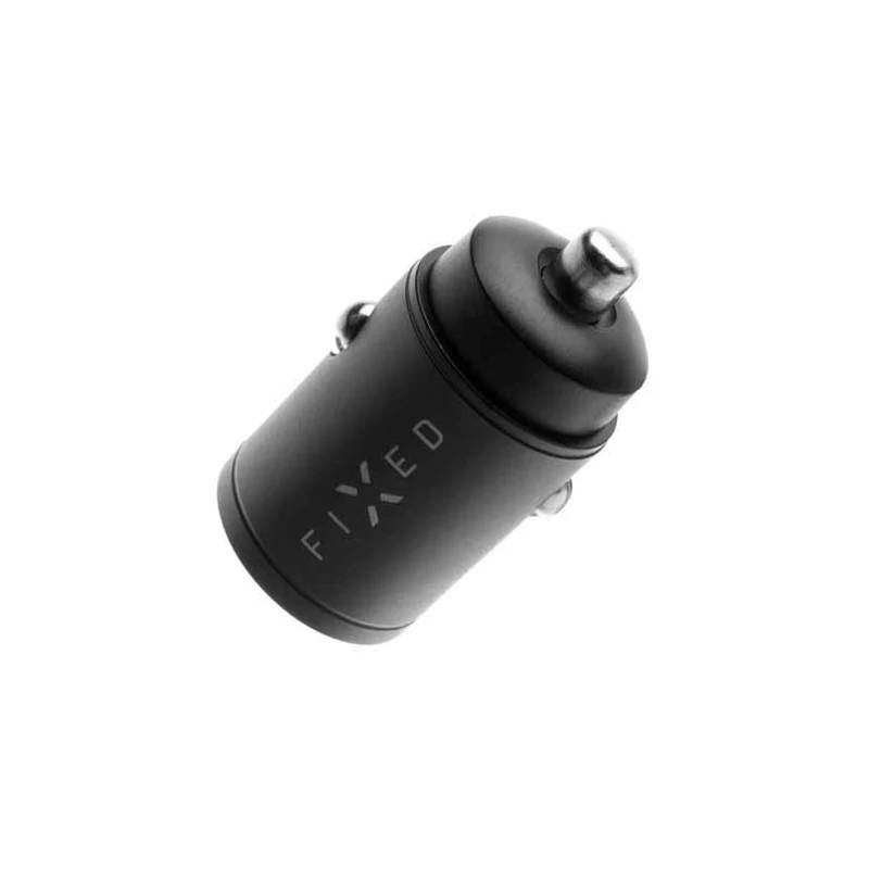 FIXED Super Fast Car Charger 30W 2x USB-C PD Black - 8013473