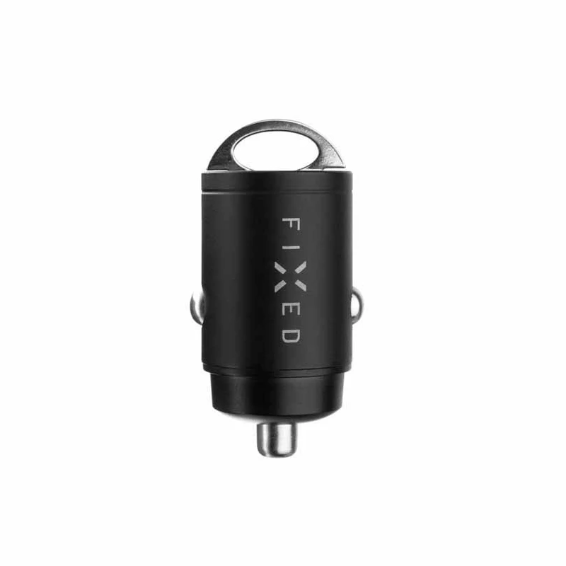 FIXED Super Fast Car Charger 30W 2x USB-C PD Black - 8013473